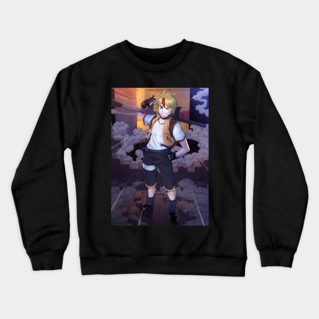 A.M.P Hayate Crewneck Sweatshirt by DanoShaw